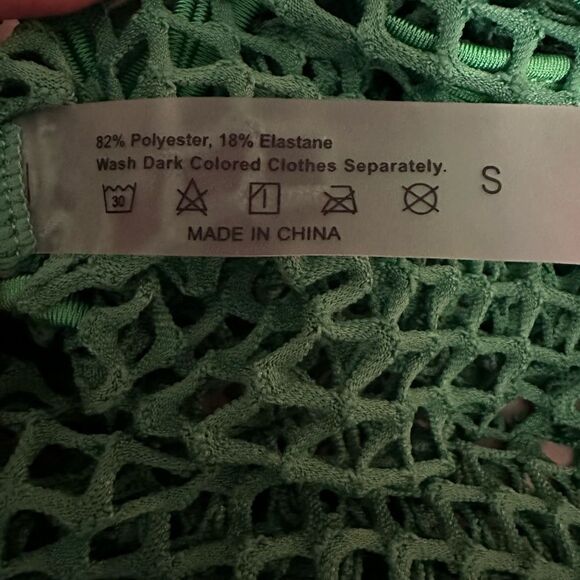 SHEIN Fish Net Swim Cover Up Skirt Woman’s Size S - Picture 3 of 3